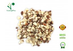 Hạnh nhân cắt mảnh nhỏ